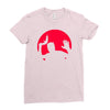 moonlight dark Ladies Fitted T-Shirt
