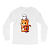 brave kitty Long Sleeve Shirts