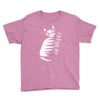 cat stripes Youth Tee