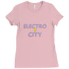 electro city Ladies Fitted T-Shirt