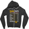 Taurus Facts Servings Per Container Zipper Hoodie
