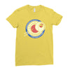 saiyan express Ladies Fitted T-Shirt