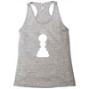 Chess King and Pawn Racerback Tank