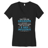 They Call Me Grandpa Because Partner in the Crime Makes Me Sound Like Women's V-Neck T-Shirt