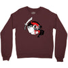 samurai jack and aku yin yang Crewneck Sweatshirt