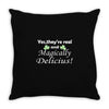 magically delicious Throw Pillow
