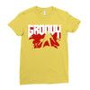 doomy and groovy Ladies Fitted T-Shirt