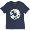 the great wave off sound V-Neck Tee