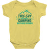 This Guy Loves Camping With His Friends Baby Onesie
