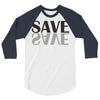 save black 3/4 Sleeve Shirt