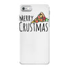 merry crustmas christmas pizza iPhone 7 Case