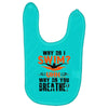 why do i swim why do you breath Baby Bibs