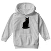black cat Youth Hoodie