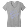 little dude Women's V-Neck T-Shirt