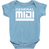 general midi retro Baby Onesie