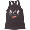 Bae Best Auntie Ever Friends Tv Show Parody Racerback Tank