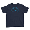 cycling bikes bike cycle riding retro sticker transfer tv funny iron o Youth Tee