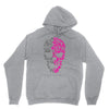 two coloured skull Hoodie