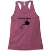 i wet my plants Racerback Tank