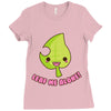 leaf me alone Ladies Fitted T-Shirt