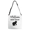 Daddy Bear - Baby Bear Custom Name Adjustable Strap Totes