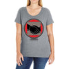 hand shake Ladies Curvy T-Shirt