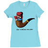 not a pipe Ladies Fitted T-Shirt