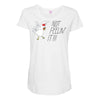 not feelin' it Maternity Scoop Neck T-shirt
