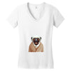 Vesikalik maymun Women's V-Neck T-Shirt