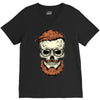 terror skull V-Neck Tee