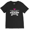 World's Best Mamaw Ever V-Neck Tee
