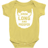 grow long and prosper funny Baby Onesie
