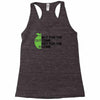 in it for the outcome Racerback Tank