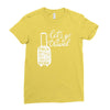 for travel enthusiasts! Ladies Fitted T-Shirt