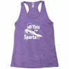 this is sparta  film Racerback Tank