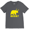 beer t shirt bear plus deer funny tee drinking college humor party shi V-Neck Tee