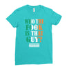 WHO THE FOOK IS THAT GUY Ladies Fitted T-Shirt