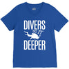 ow divers do it deeper V-Neck Tee