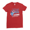 fishing fanatics Ladies Fitted T-Shirt
