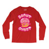 donut ghost Long Sleeve Shirts