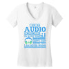 audio engineer tee Women's V-Neck T-Shirt