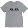 rock paper scissors hadouken V-Neck Tee