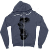 scream Zipper Hoodie