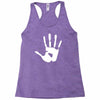 handprint sticker vinyl decal Racerback Tank