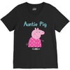 peppa pig auntie pig V-Neck Tee