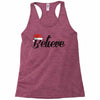 believe Racerback Tank