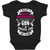 I Have A Pretty Granddaughter Gun A Shovel And An Alibi Baby Bodysuit