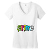 grİme musİc Women's V-Neck T-Shirt