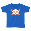 Bacon Egg Skull Toddler T-shirt