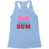 tweedle dee matching Racerback Tank